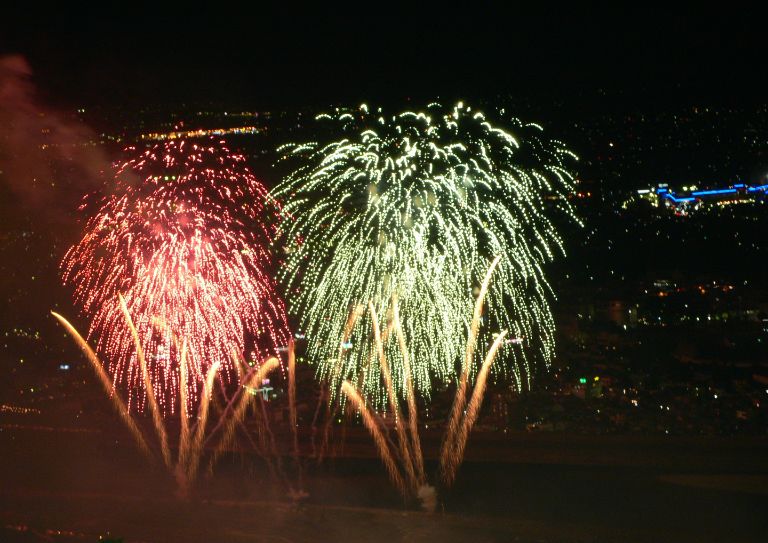 金華山ロープウェー夜景イメージ