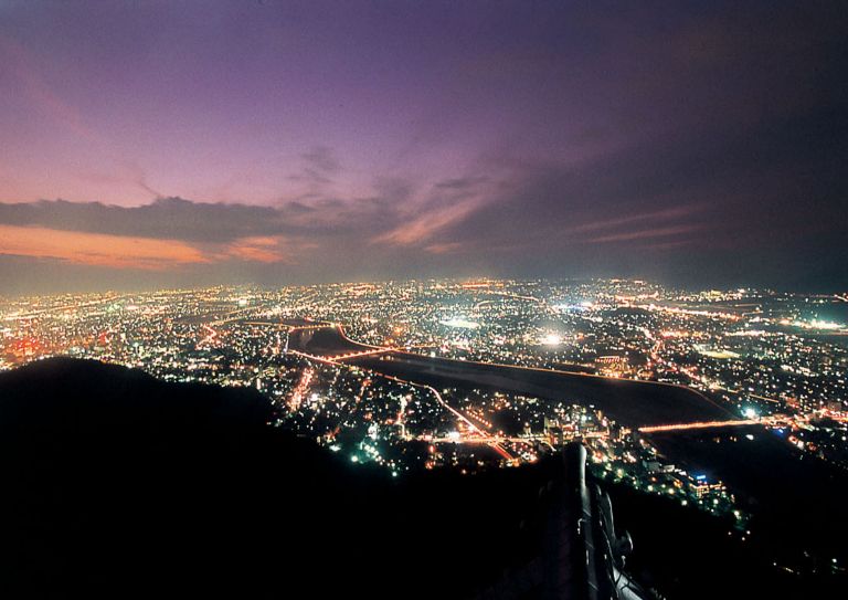 金華山ロープウェー夜景イメージ