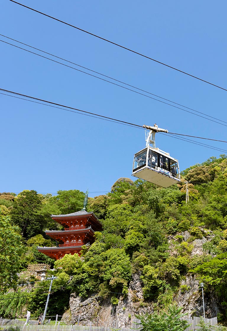 ぎふ金華山ロープウェー | 岐阜城やリス村へのアクセスにも